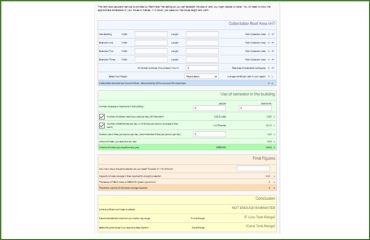 Tank Size Calculator