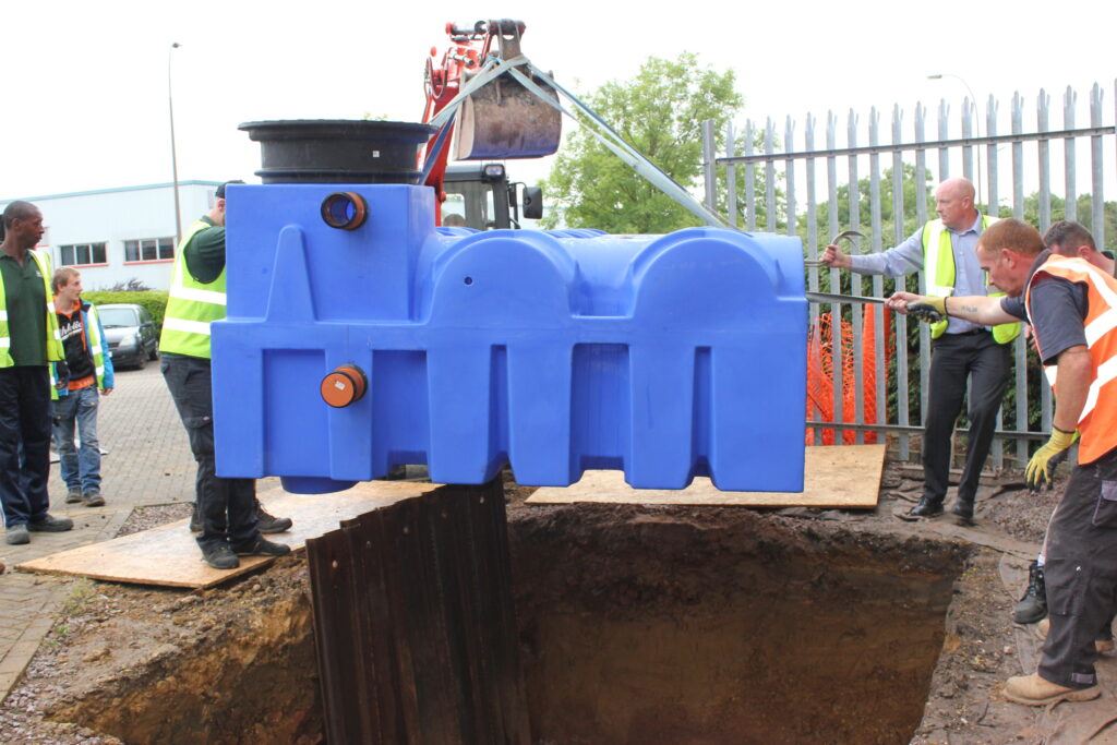 rainwater harvesting tank