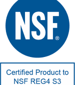 Certified Product to NSF REG 4 S3_Blue thumb