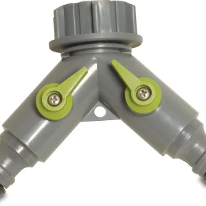 Hydro-Fit Click connector Y-piece PVC-U 3/4" female thread