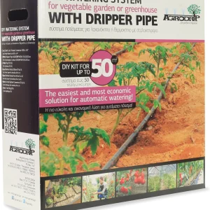 Agrodrip DIY watering system for vegetable garden or greenhouse