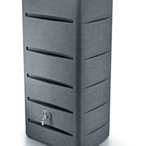 260 Litre Tower Rainwater Tank in Granite