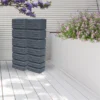 2 x 350 Litre Tower Brick Rainwater Wall Tank (Water Butt)
