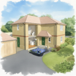 Direct House Watercolour