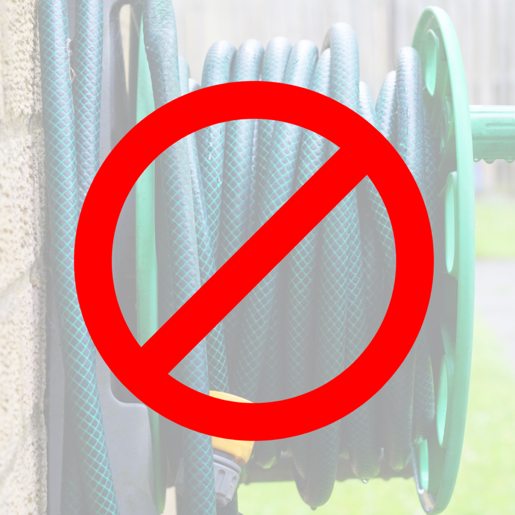 Hose Pipe Ban
